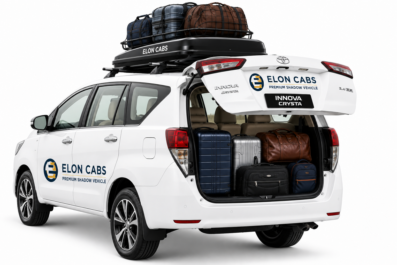 Innova Crysta Rental Bangalore - Elon Cabs Service