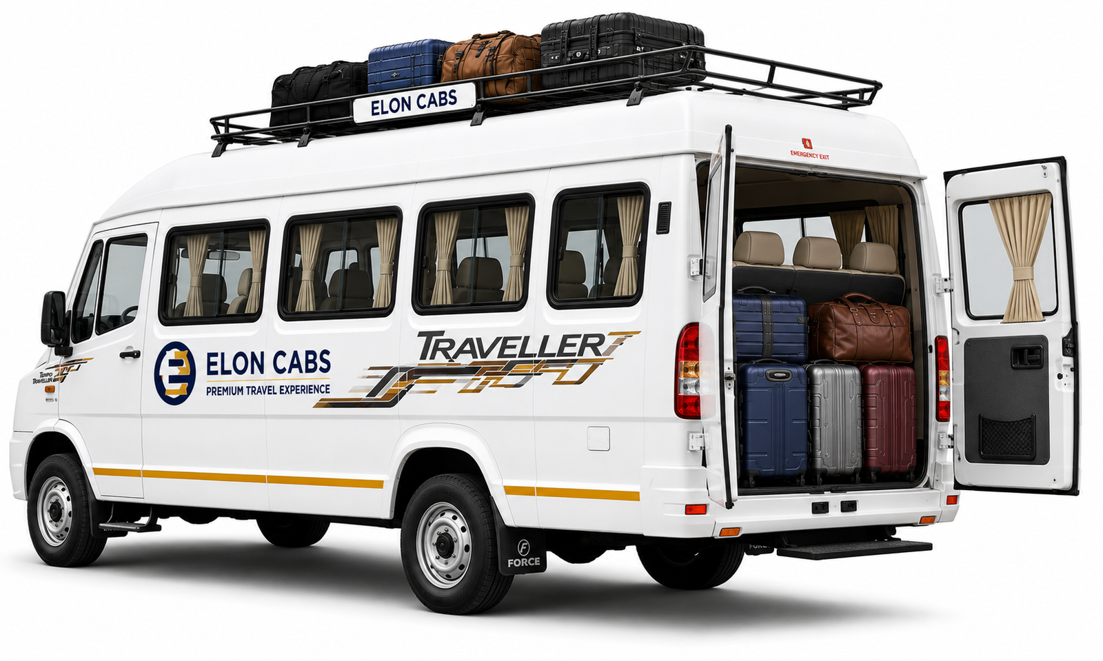 Tempo Traveller Outstation Bangalore - Elon Cabs Service