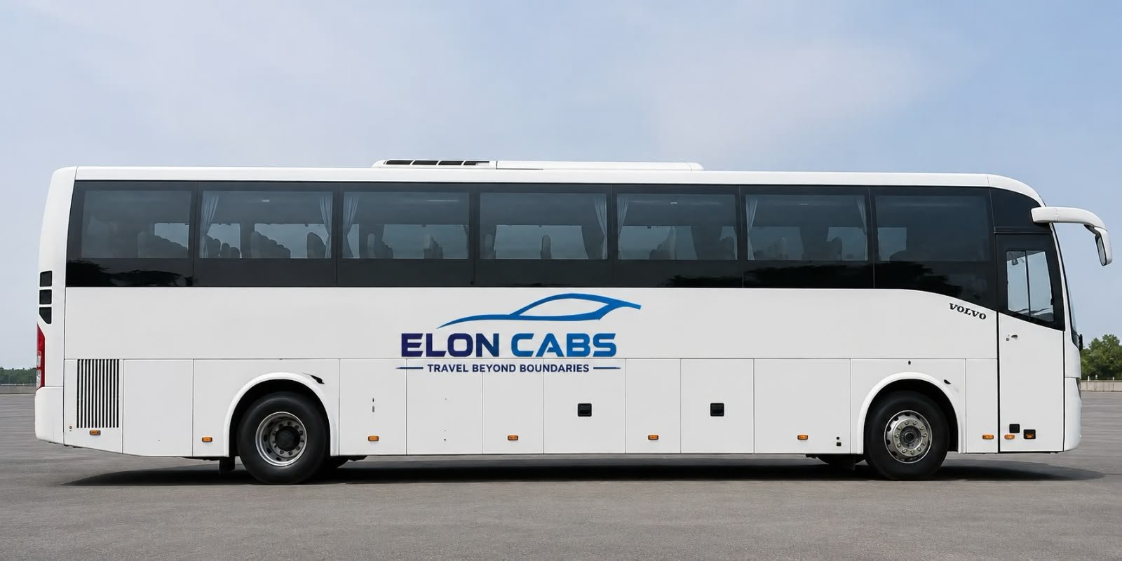Premium AC Bus Rental Bangalore - Elon Cabs Service